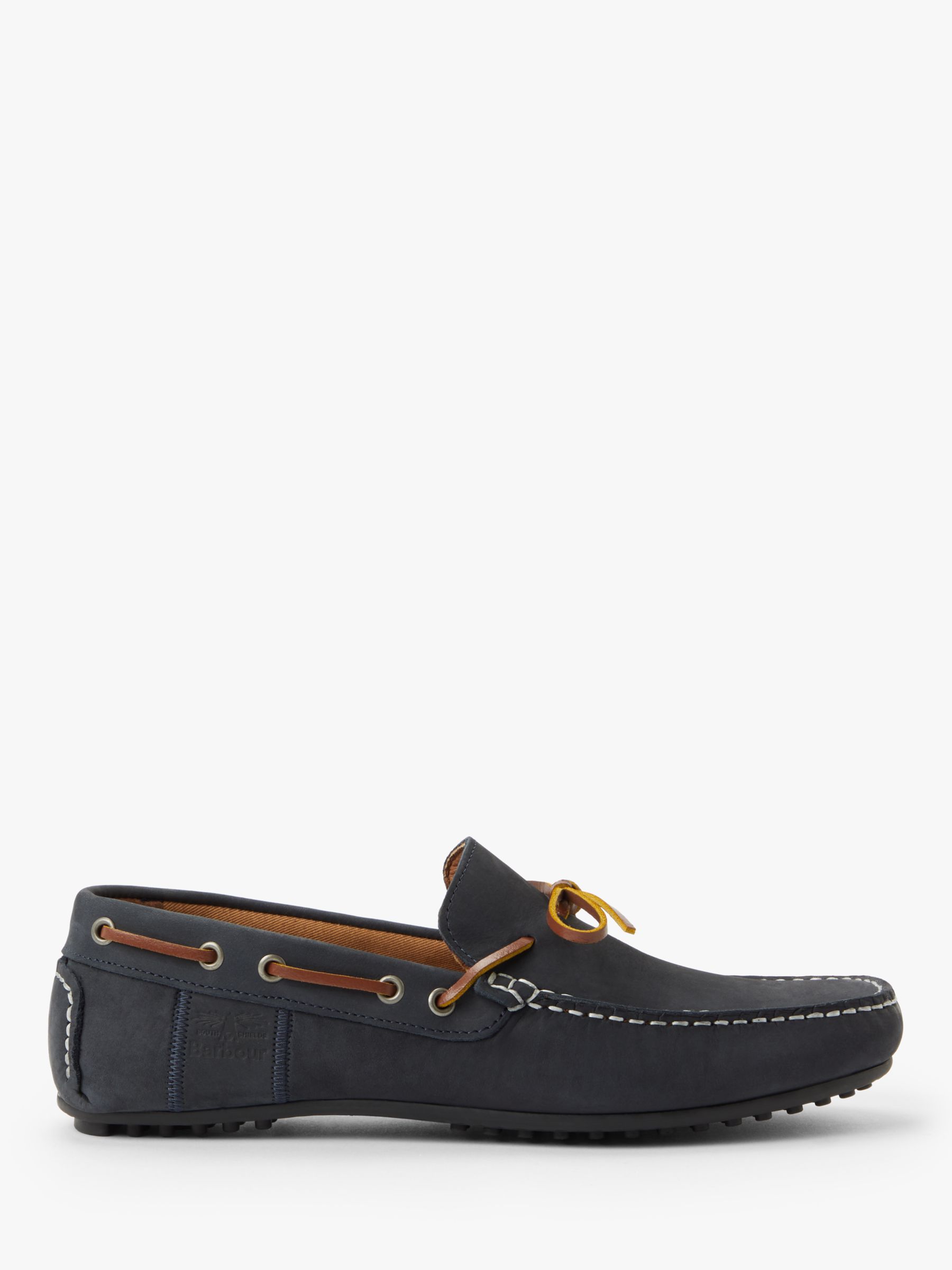 Barbour Eldon Suede Penny Driver Loafers at John Lewis & Partners