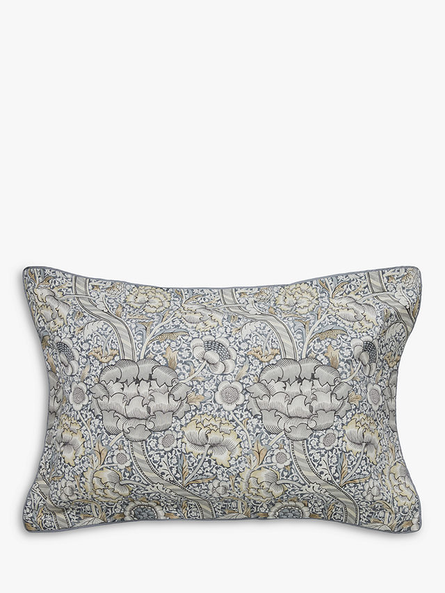 Morris & Co. Wandle Oxford Pillowcase, Grey