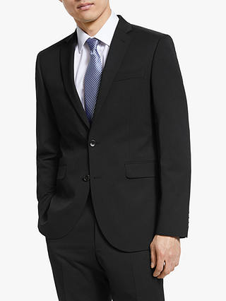 John Lewis & Partners Washable Tailored Suit Jacket, Black