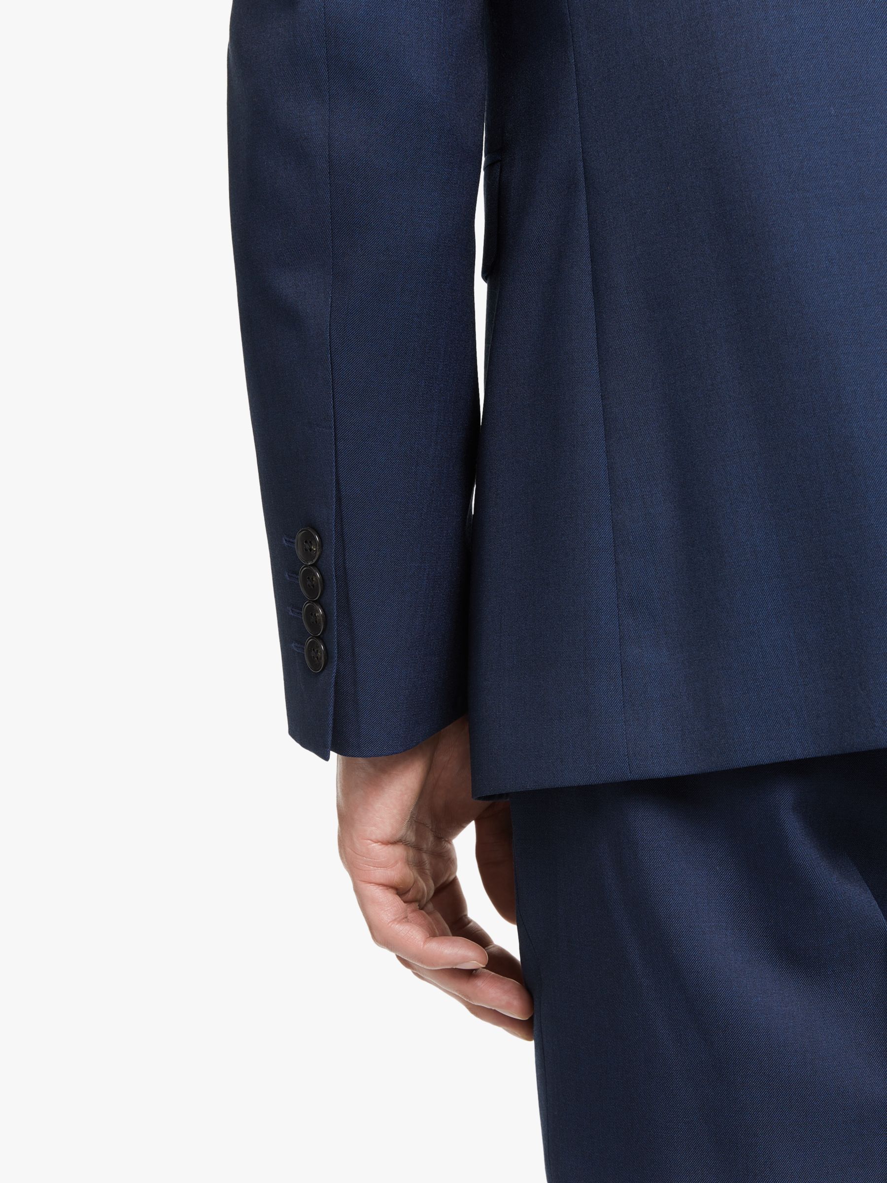 John Lewis & Partners Washable Tailored Suit Jacket, Navy