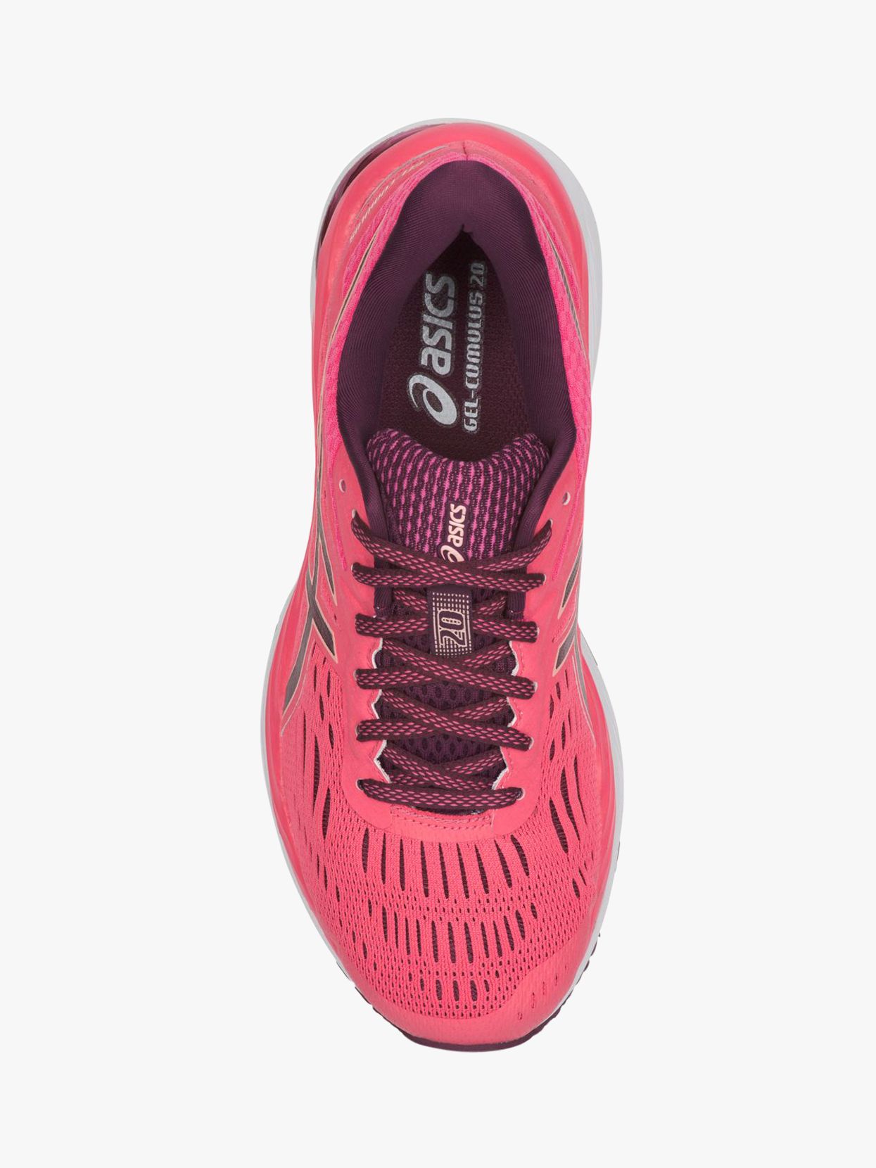ASICS GEL-CUMULUS 20 Women's Running Shoes, Pink Cameo/Roselle