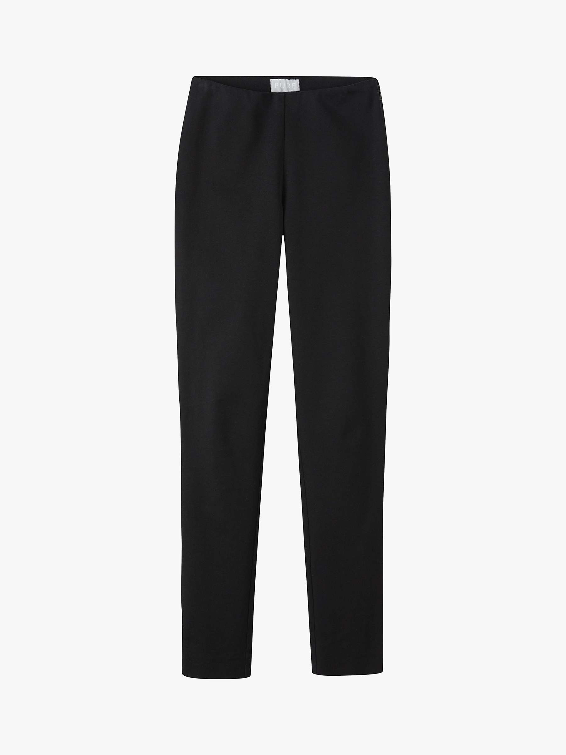 Buy Pure Collection Cotton Stretch Trousers Online at johnlewis.com