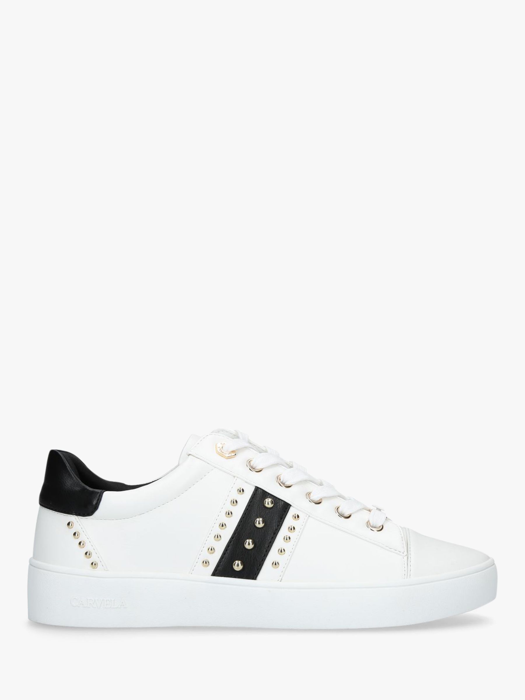 Carvela Jargon Studded Low Top Trainers at John Lewis & Partners