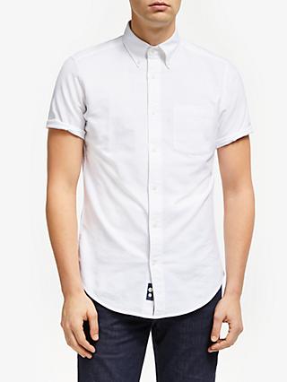 Mens White Short Sleeve Shirts | John Lewis & Partners