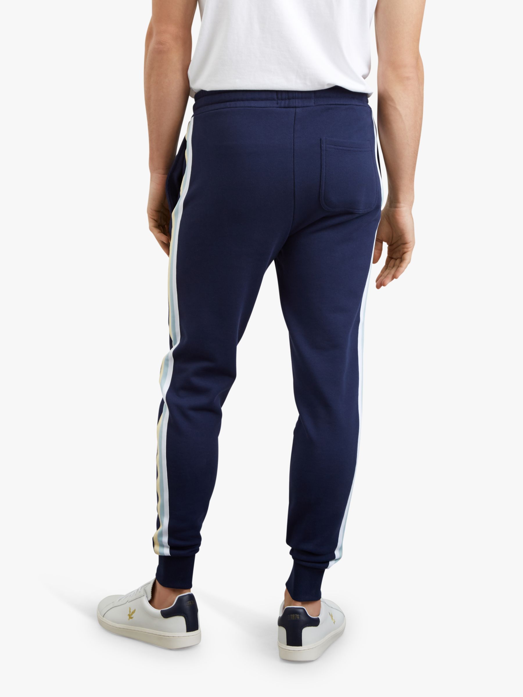 lyle and scott navy joggers