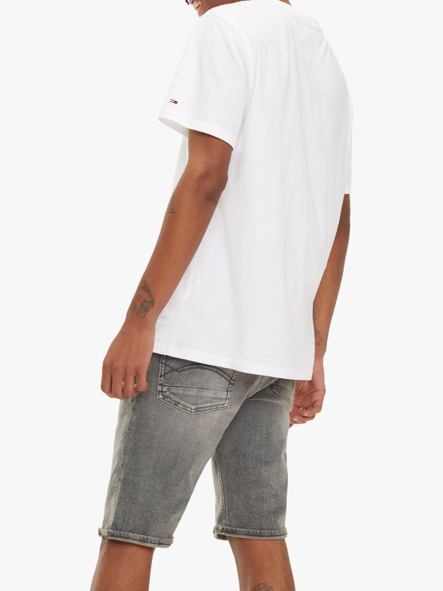 tommy jeans script logo t shirt