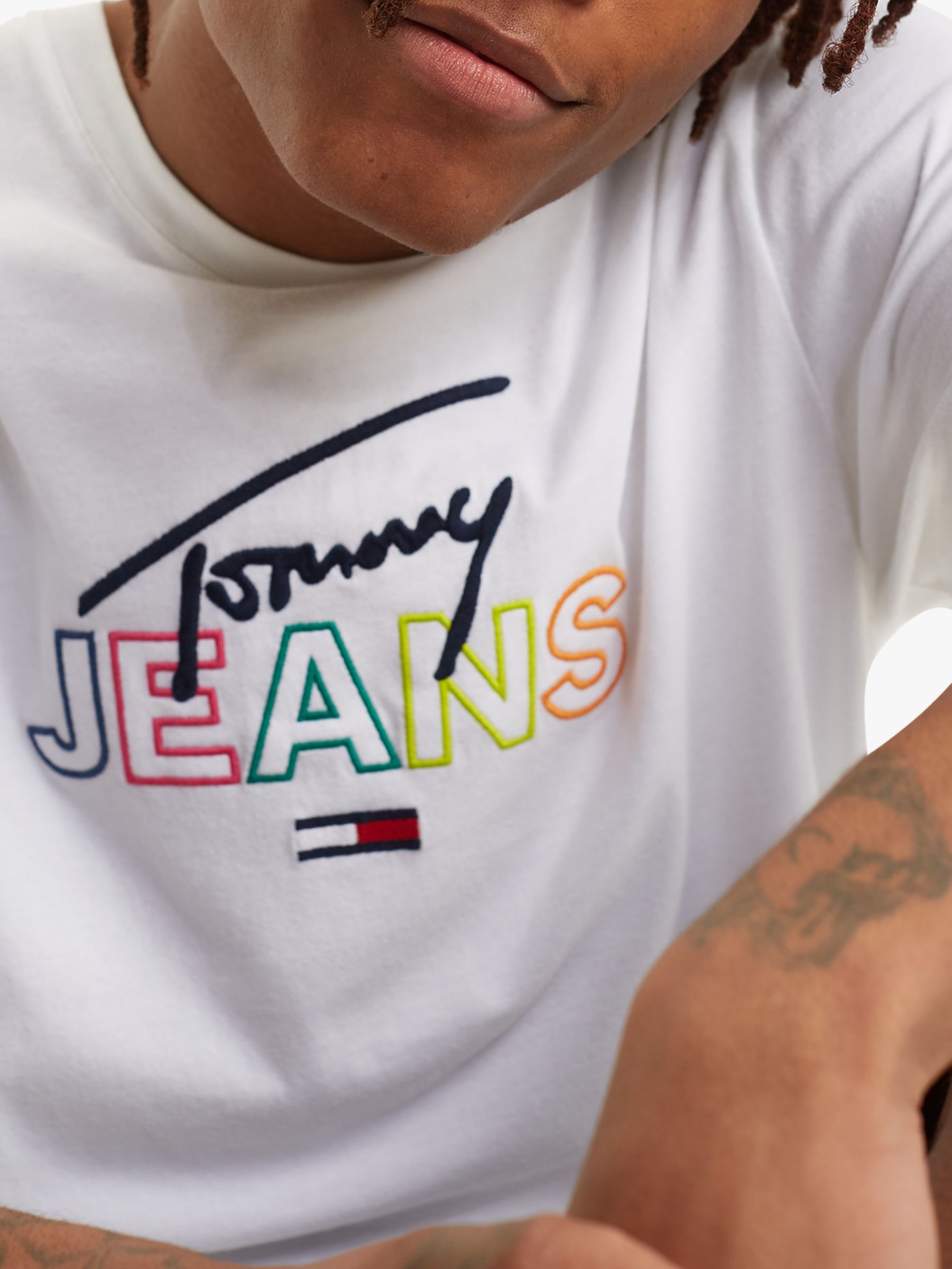 Tommy Jeans Tommy Script Logo T-Shirt 