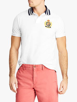 Polo Ralph Lauren Short Sleeve Stripe Collar Polar Shirt