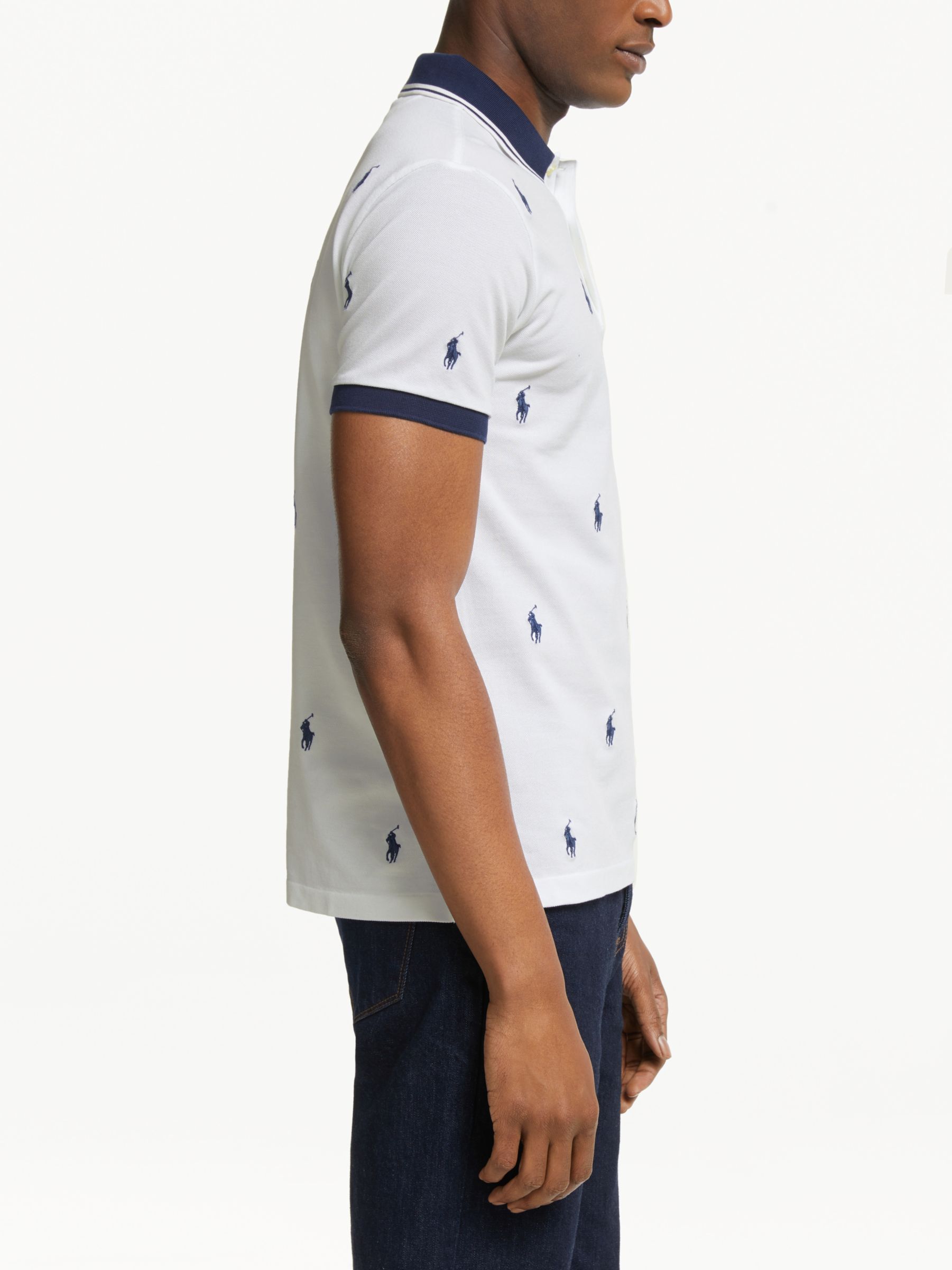 all over pony polo shirt