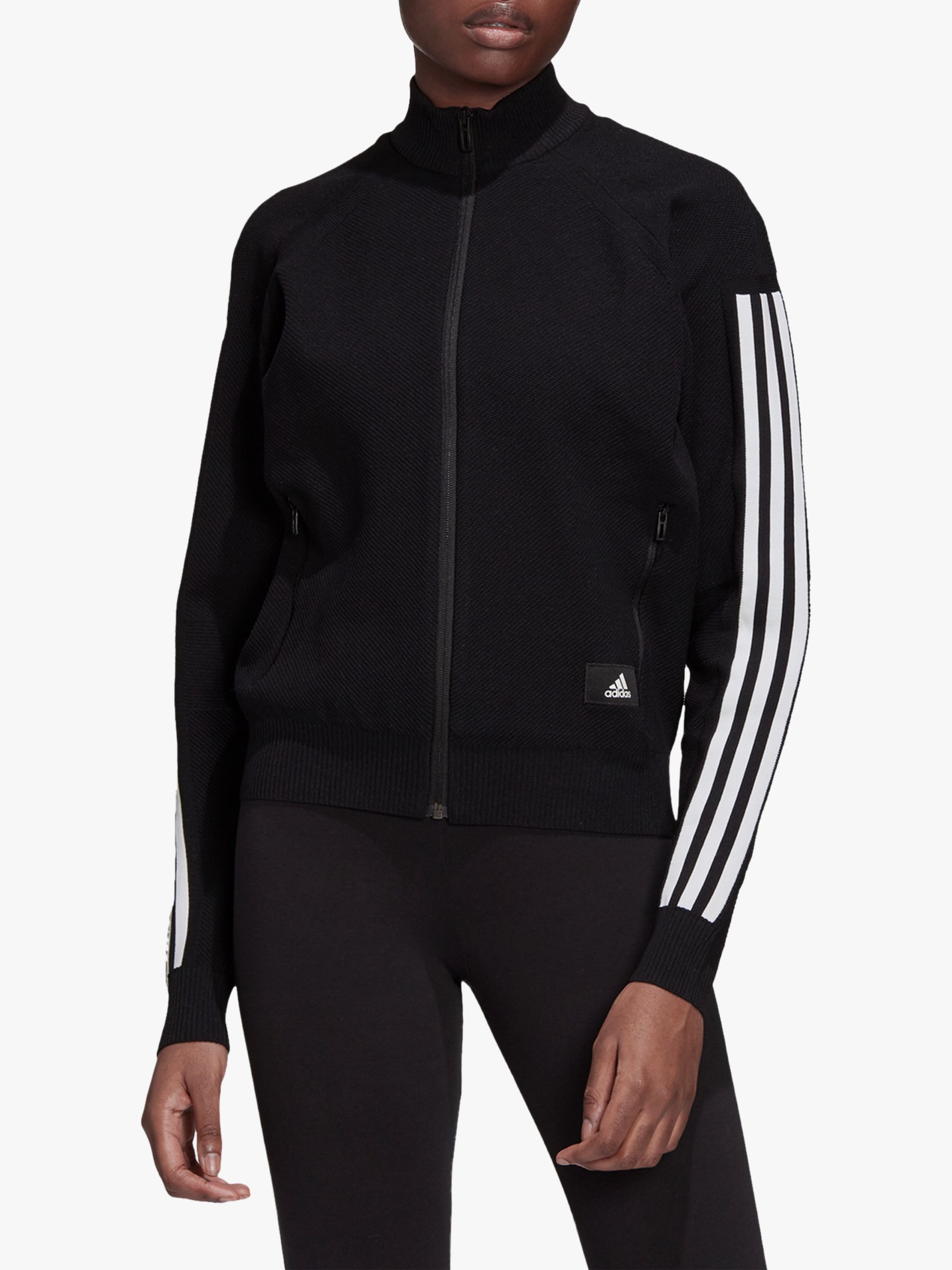 adidas knitted track top
