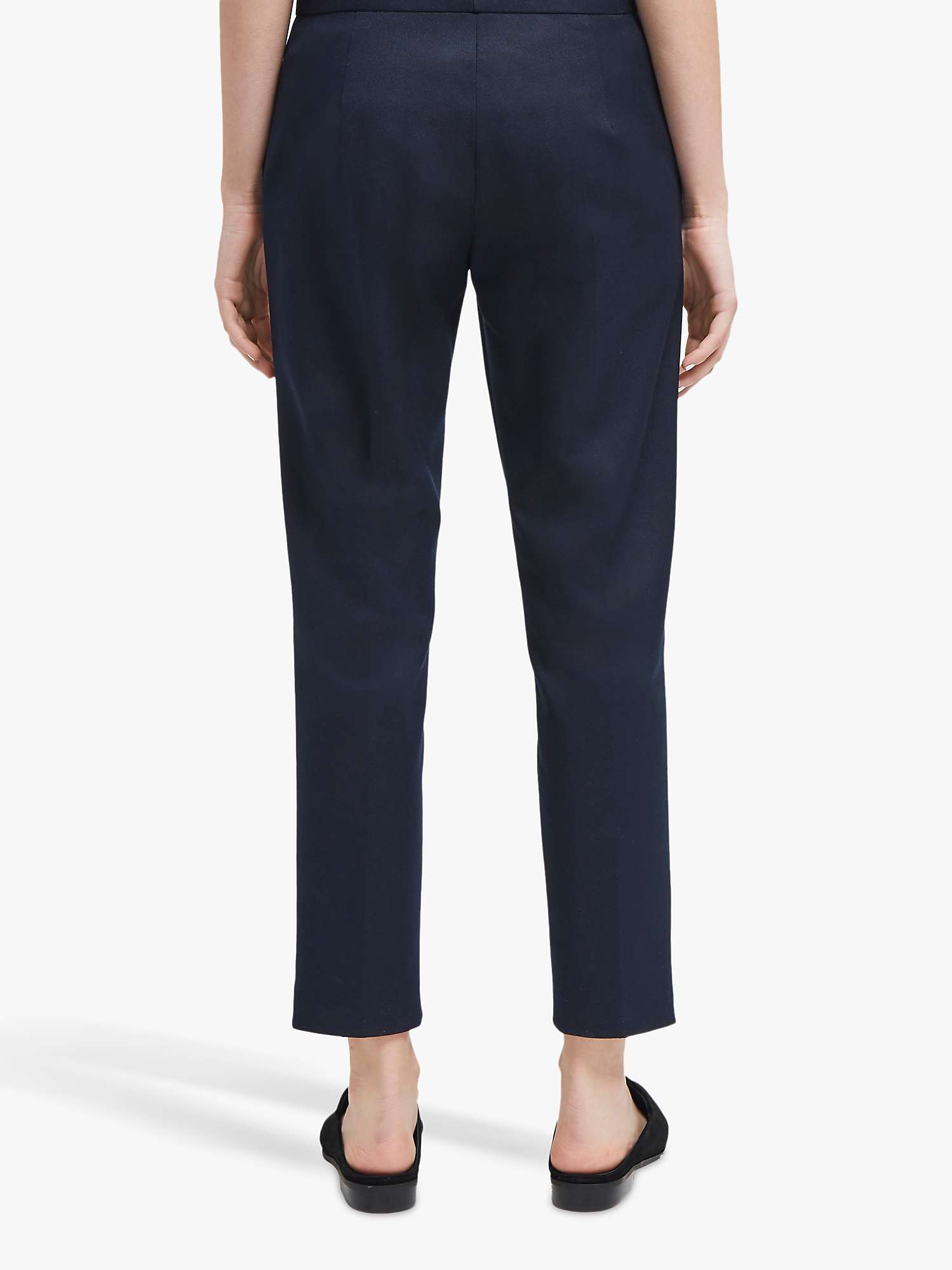 Buy French Connection Whisper Ruth Tapered Trousers, Utility Blue Online at johnlewis.com