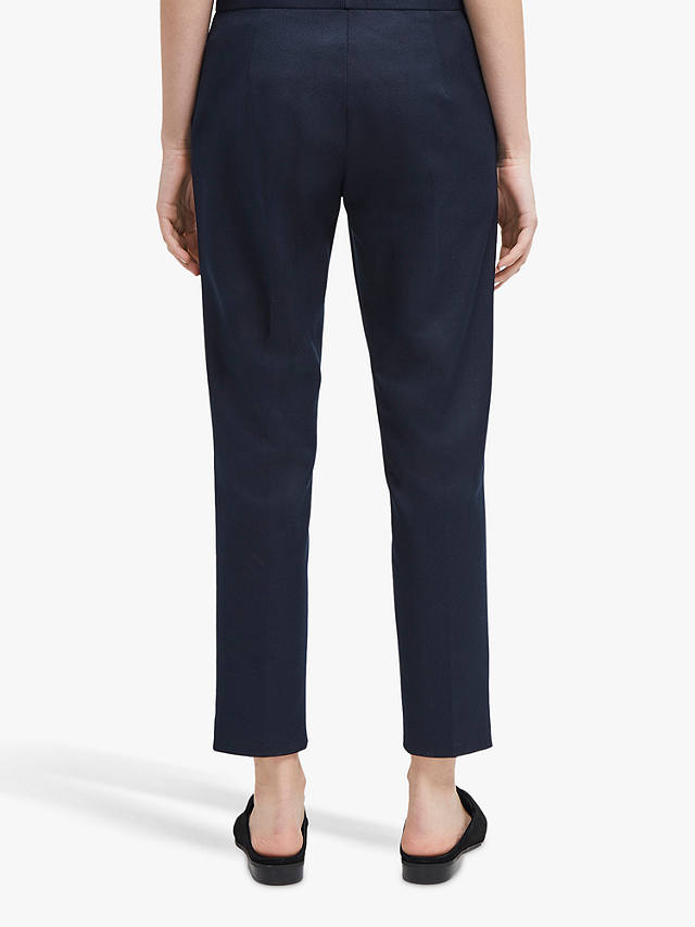 French Connection Whisper Ruth Tapered Trousers, Utility Blue