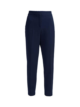 French Connection Whisper Ruth Tapered Trousers, Utility Blue