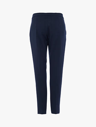 French Connection Whisper Ruth Tapered Trousers, Utility Blue