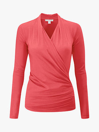 Pure Collection Jersey Wrap Top