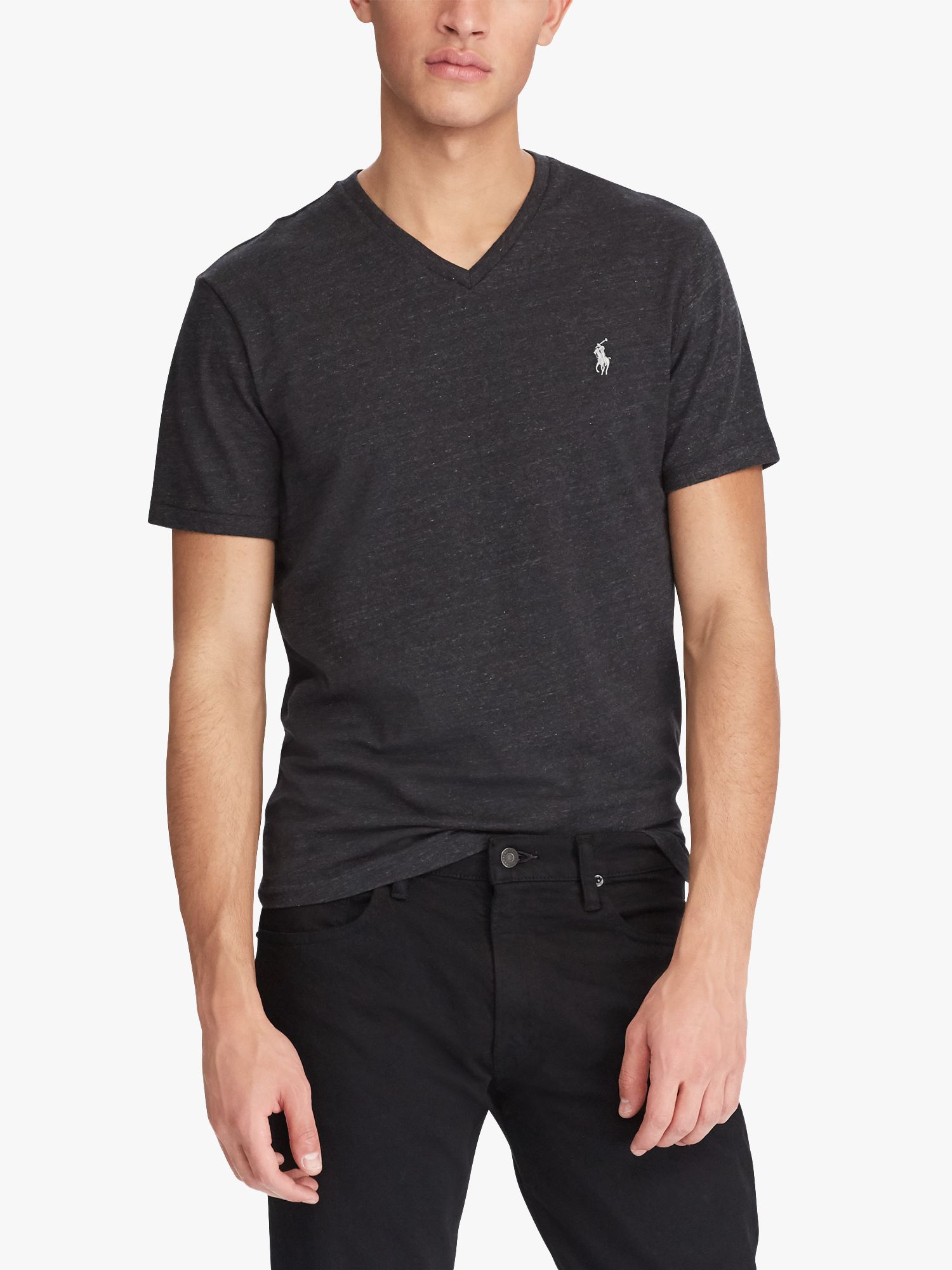 Polo Ralph Lauren V-Neck T-Shirt, Black 