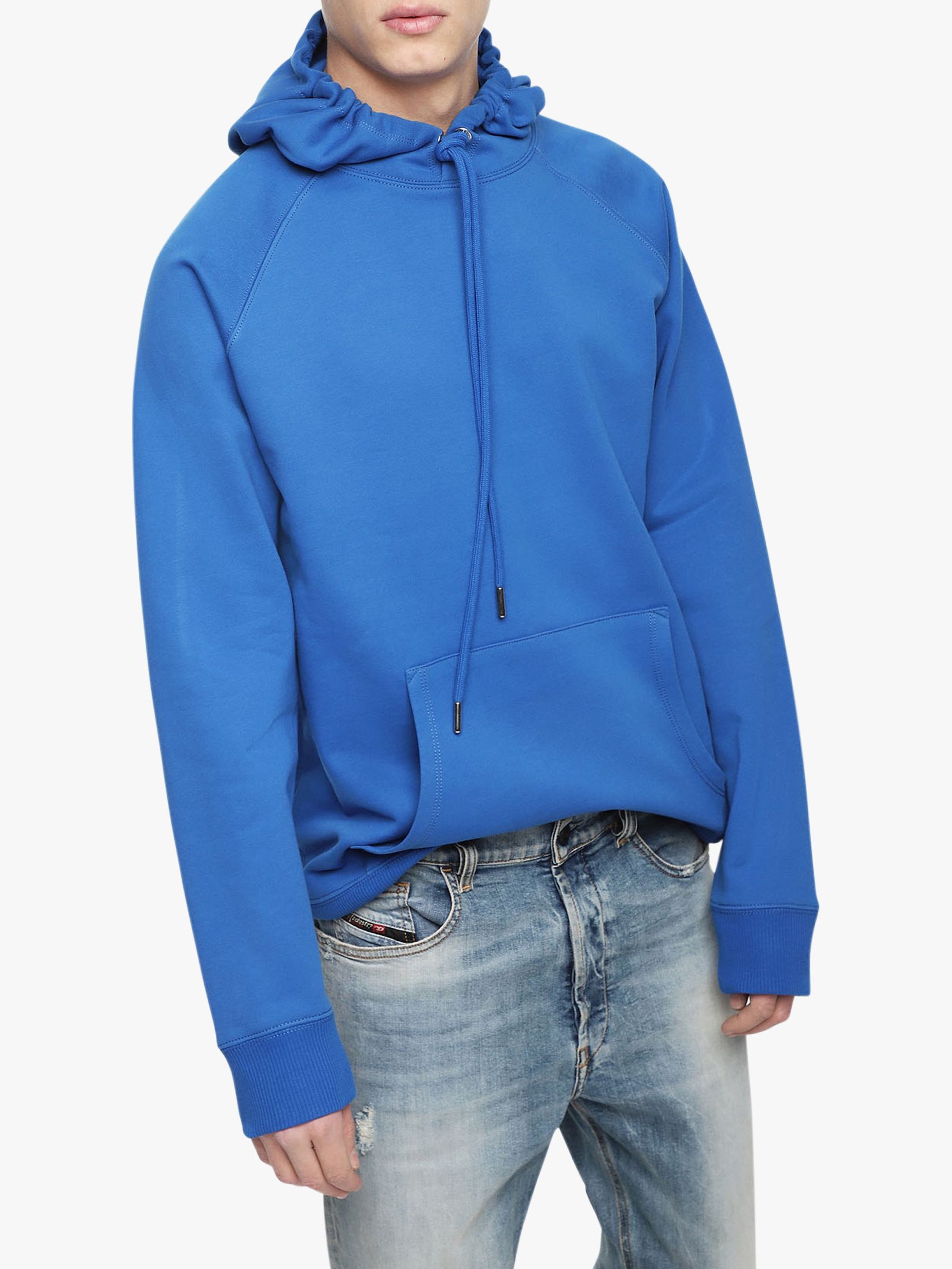 diesel blue hoodie