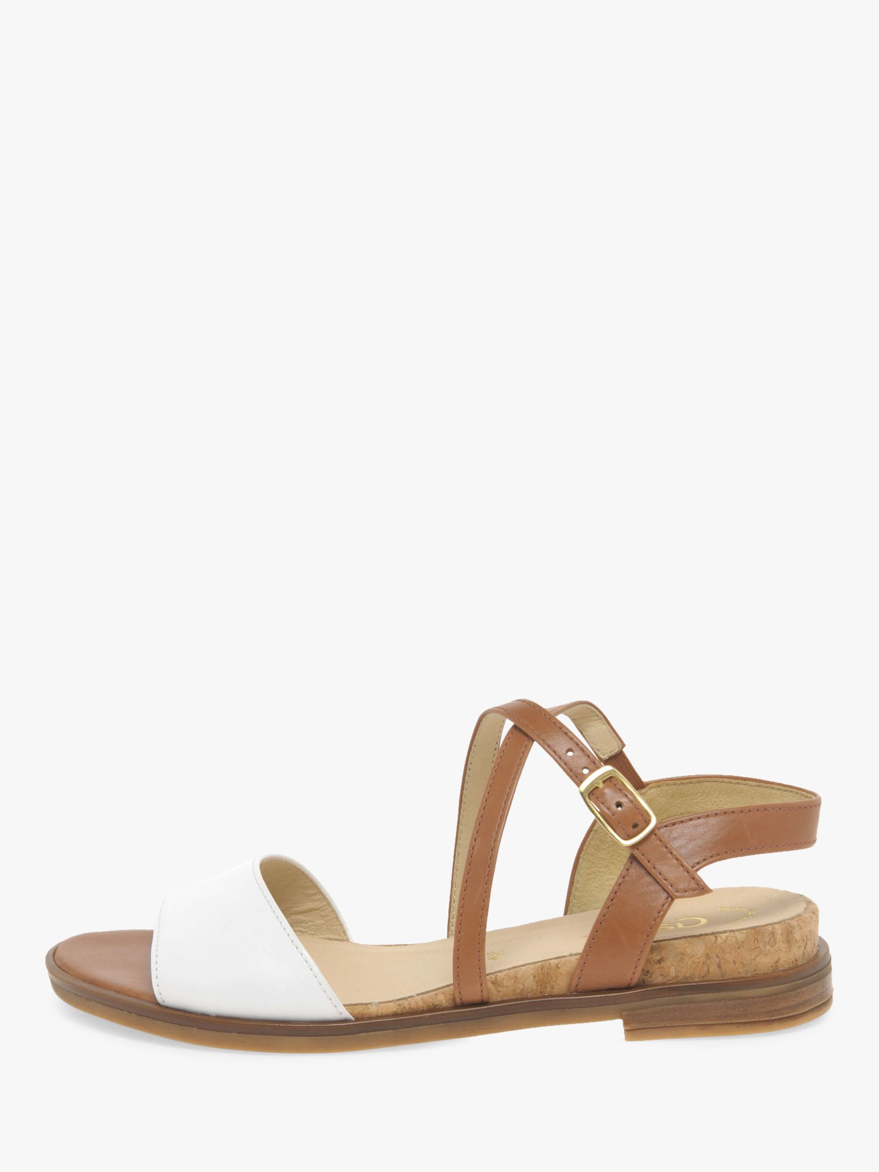 gabor cross strap sandal