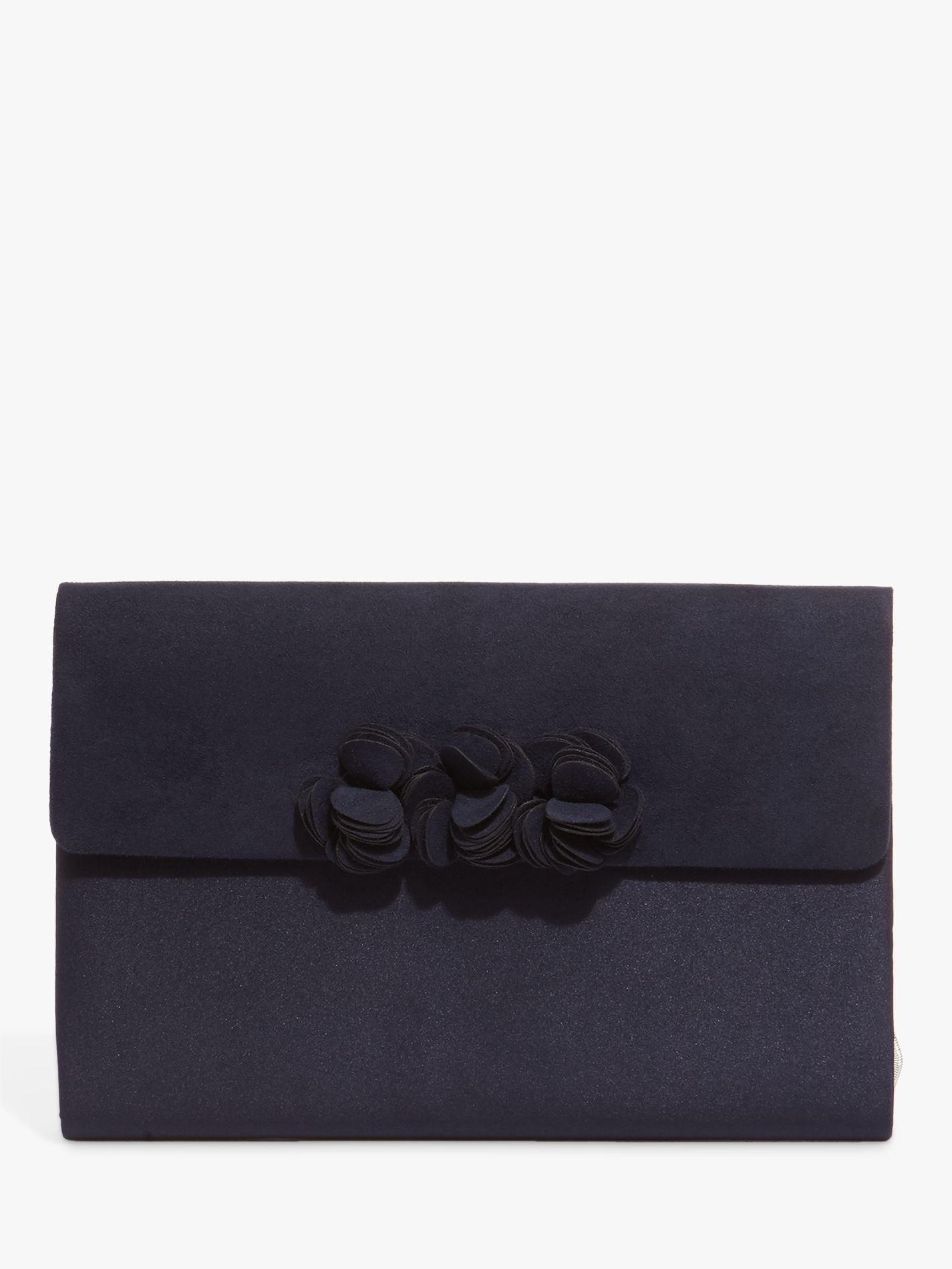 phase eight navy clutch bag