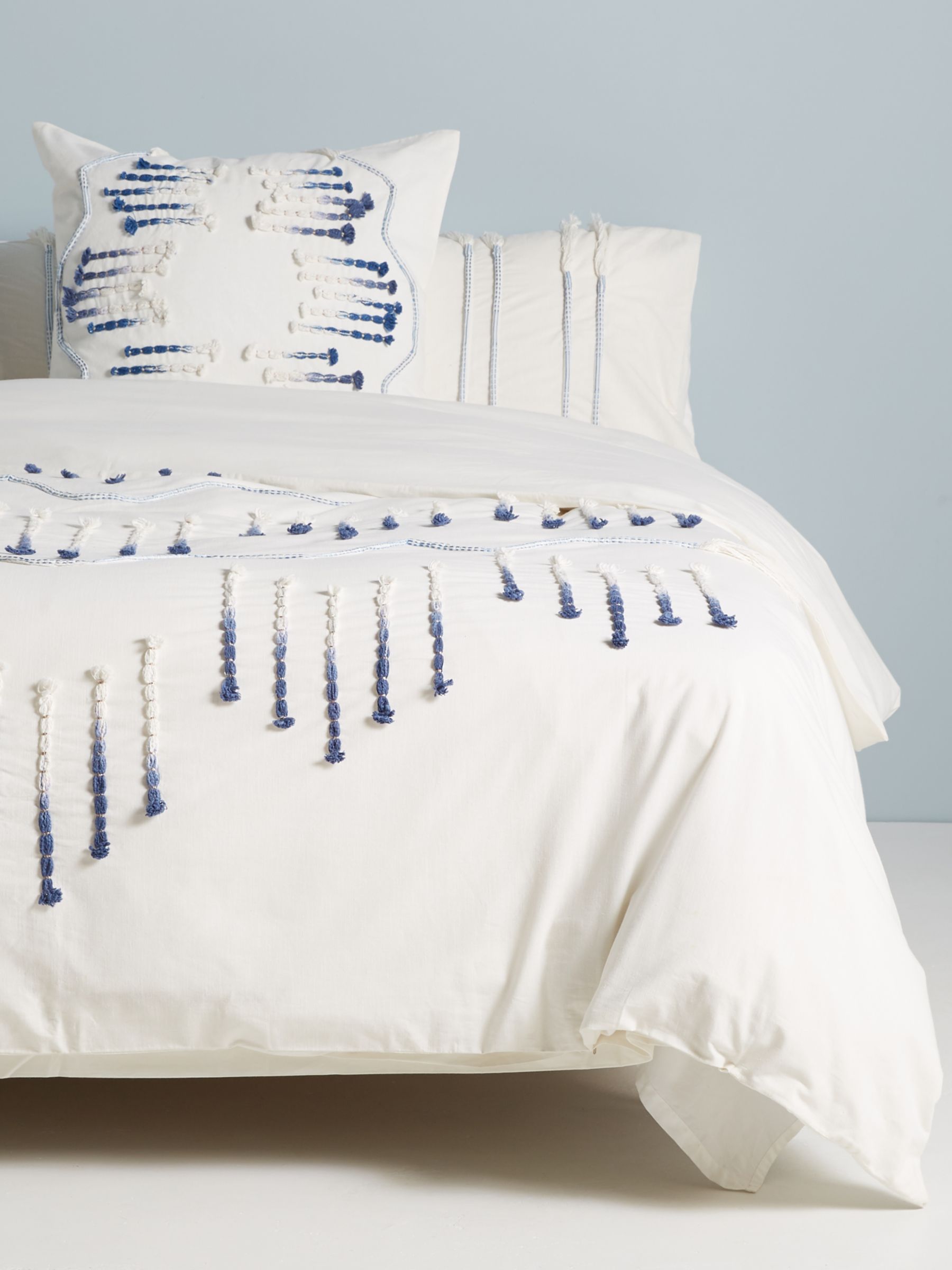 Anthropologie Eula Bedding Blue At John Lewis Partners