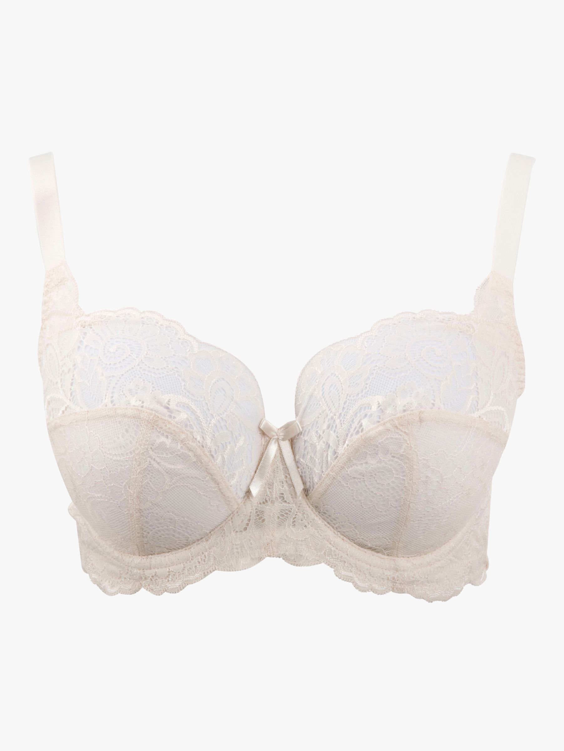 Panache Andorra Underwired Full Cup Bra, Pearl at John Lewis & Partners