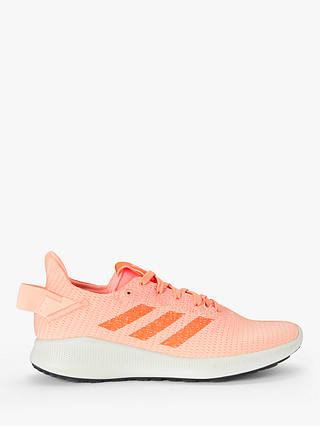 adidas Senseboost+ Street Women's Running Shoes, Glow Pink/Hi-Res Coral/Glow Orange