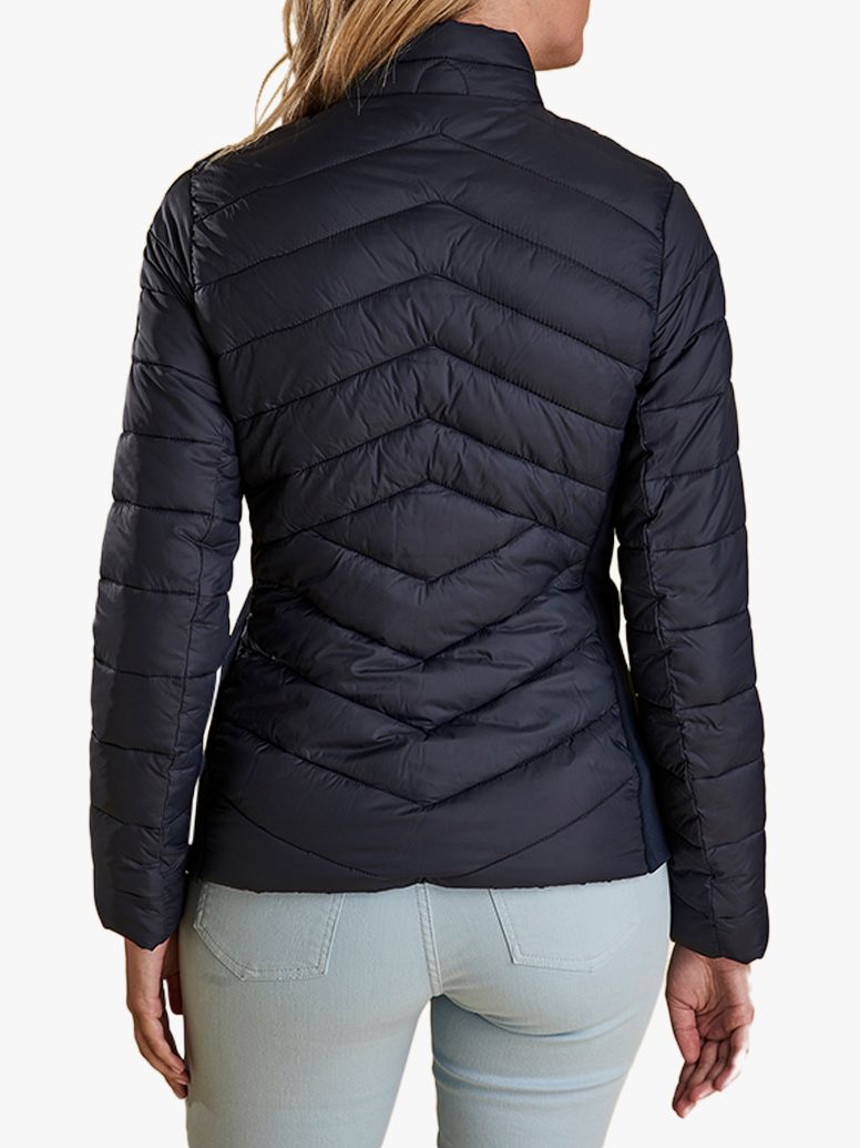 barbour longshore quilted jacket navy