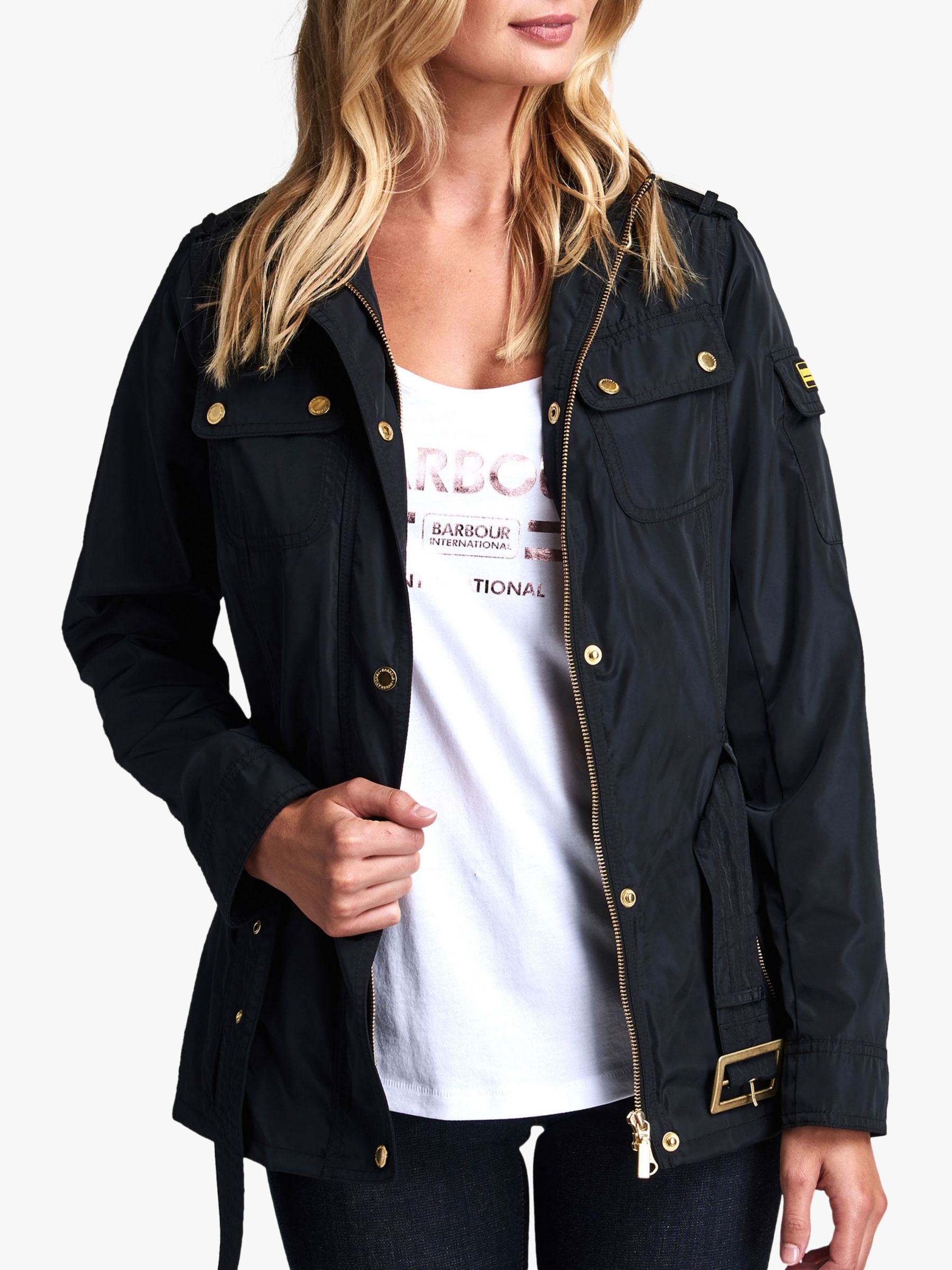 barbour international casual jacket womens