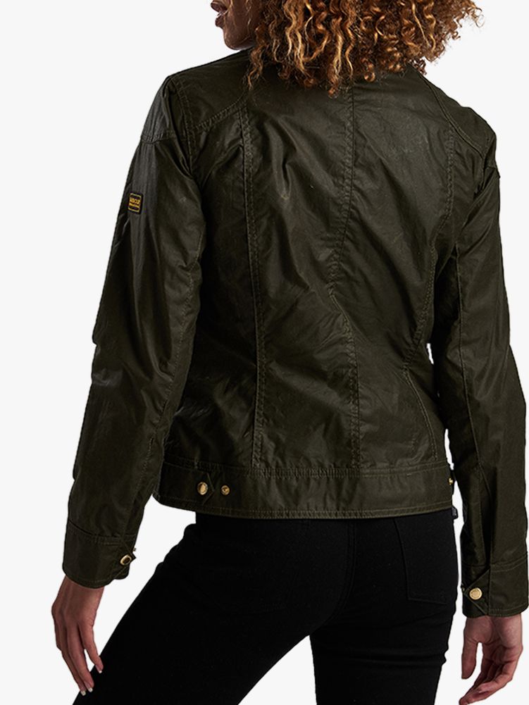 barbour pitch wax jacket