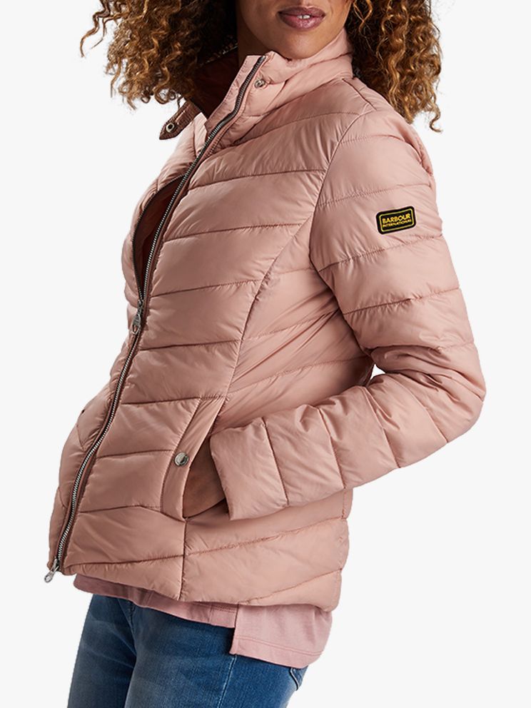 barbour international league quilted jacket