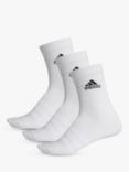 adidas Light Training Crew Socks, Pack of 3, White