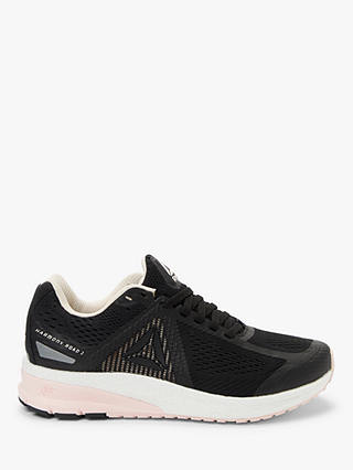 Reebok Harmony Road 3.0 Women's Running Shoes, Black/Pale Pink/White