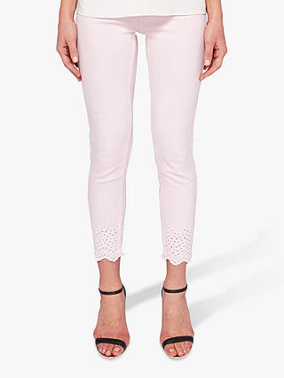 Ted Baker Massie Embroidered Skinny Jeans