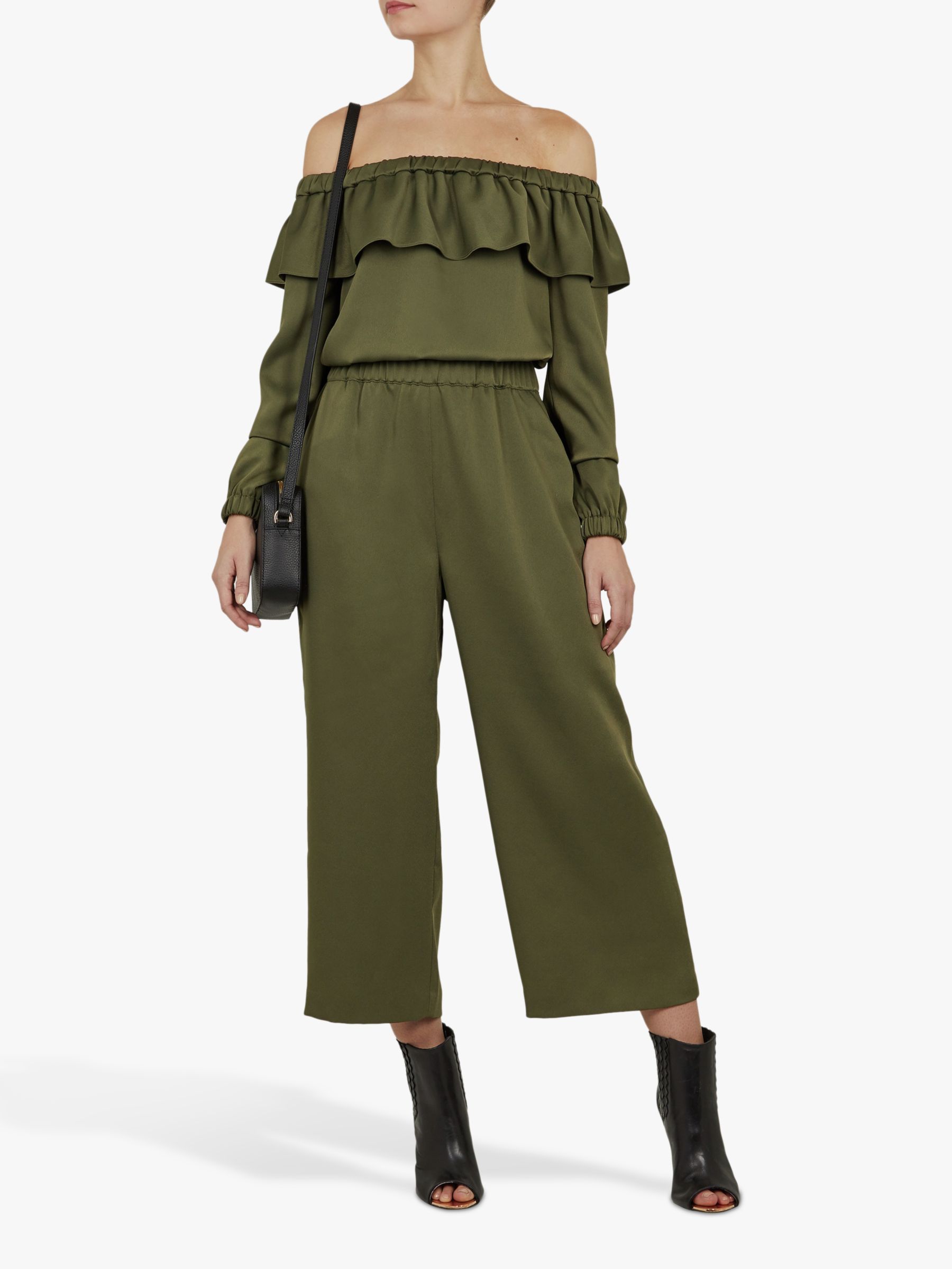 ted baker khaki jumpsuit