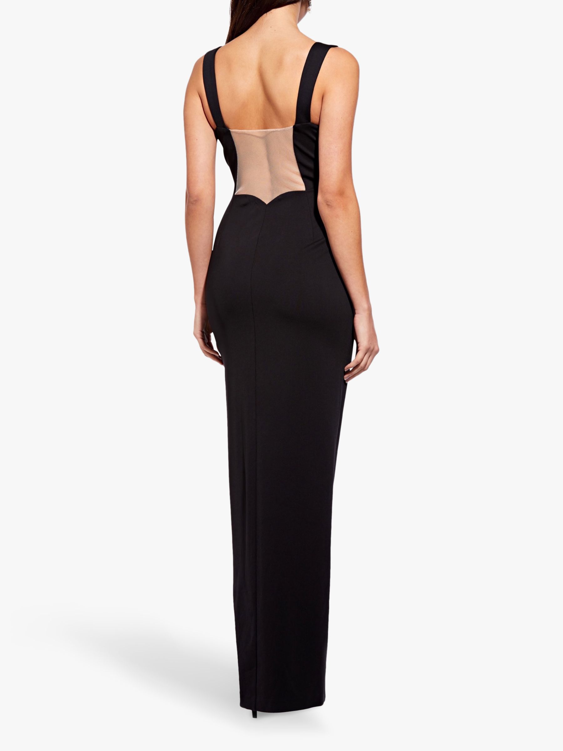adrianna papell lola jersey gown