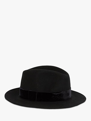 Gerard Darel Isabella Fedora Wool Hat, Black