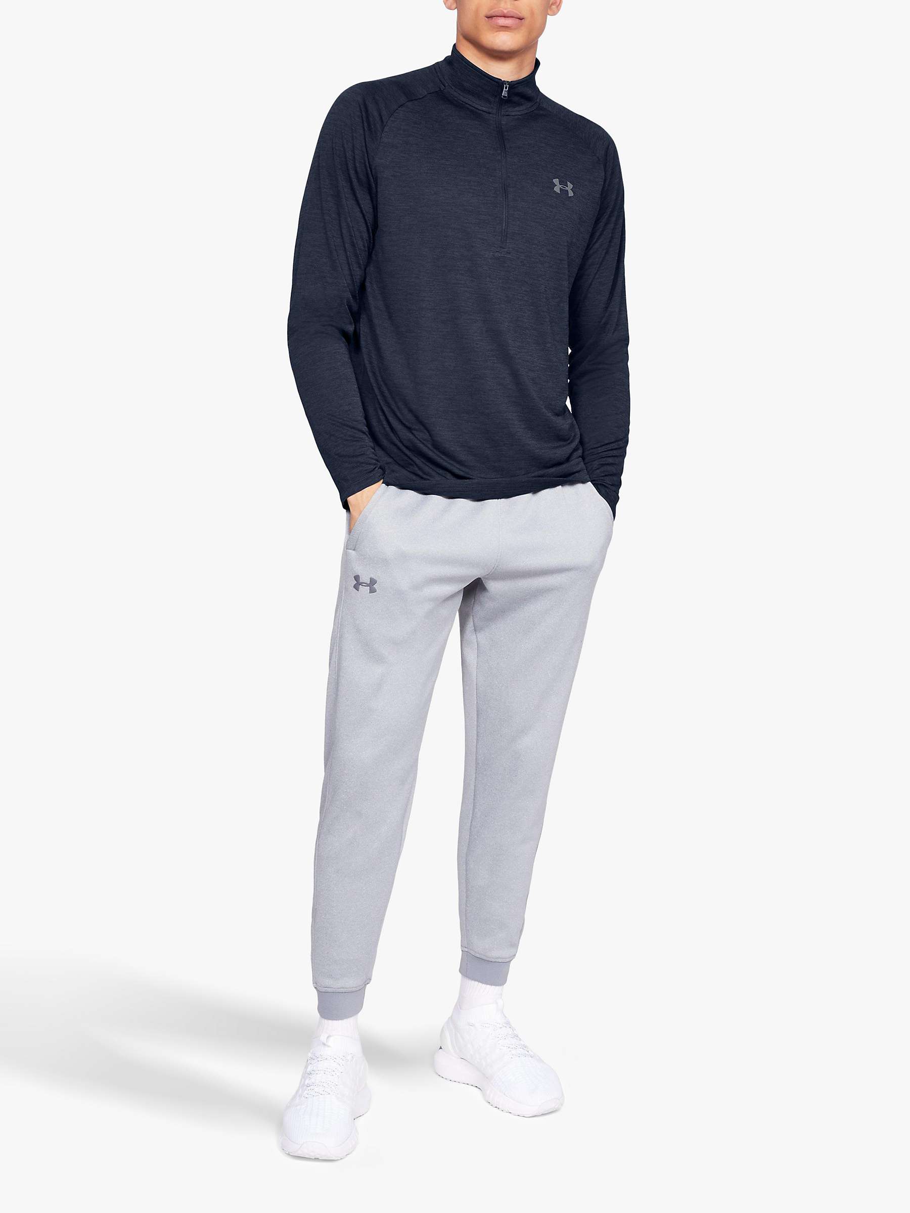 Buy Under Armour Tech 2.0 1/2 Zip Long Sleeve Gym Top Online at johnlewis.com