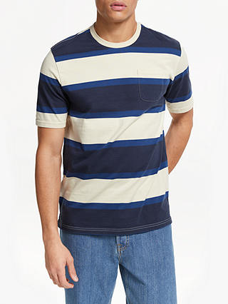 JOHN LEWIS & Co. Simi Stripe Organic Cotton T-Shirt