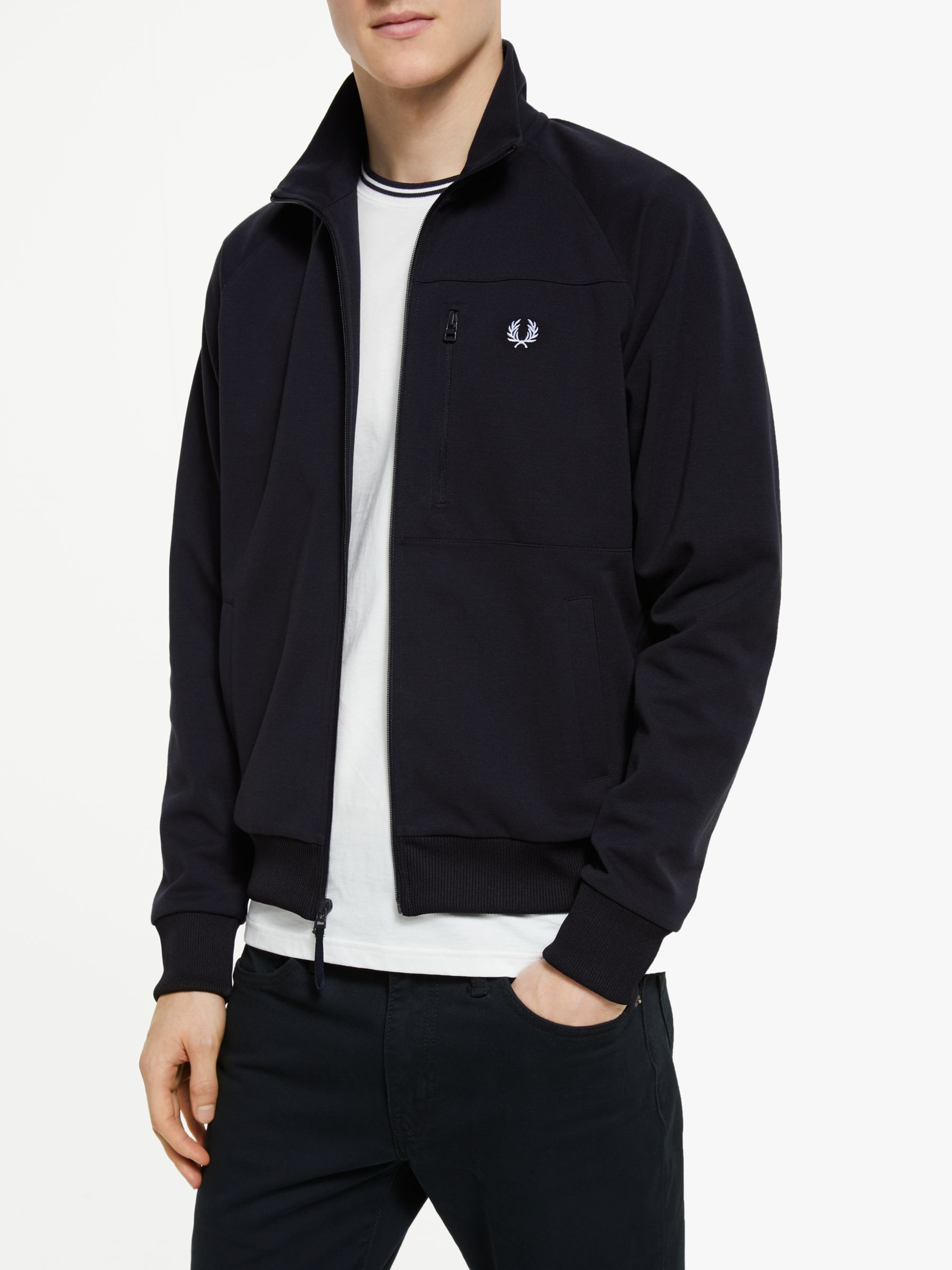 Fred Perry Utility Track Jacket, Navy