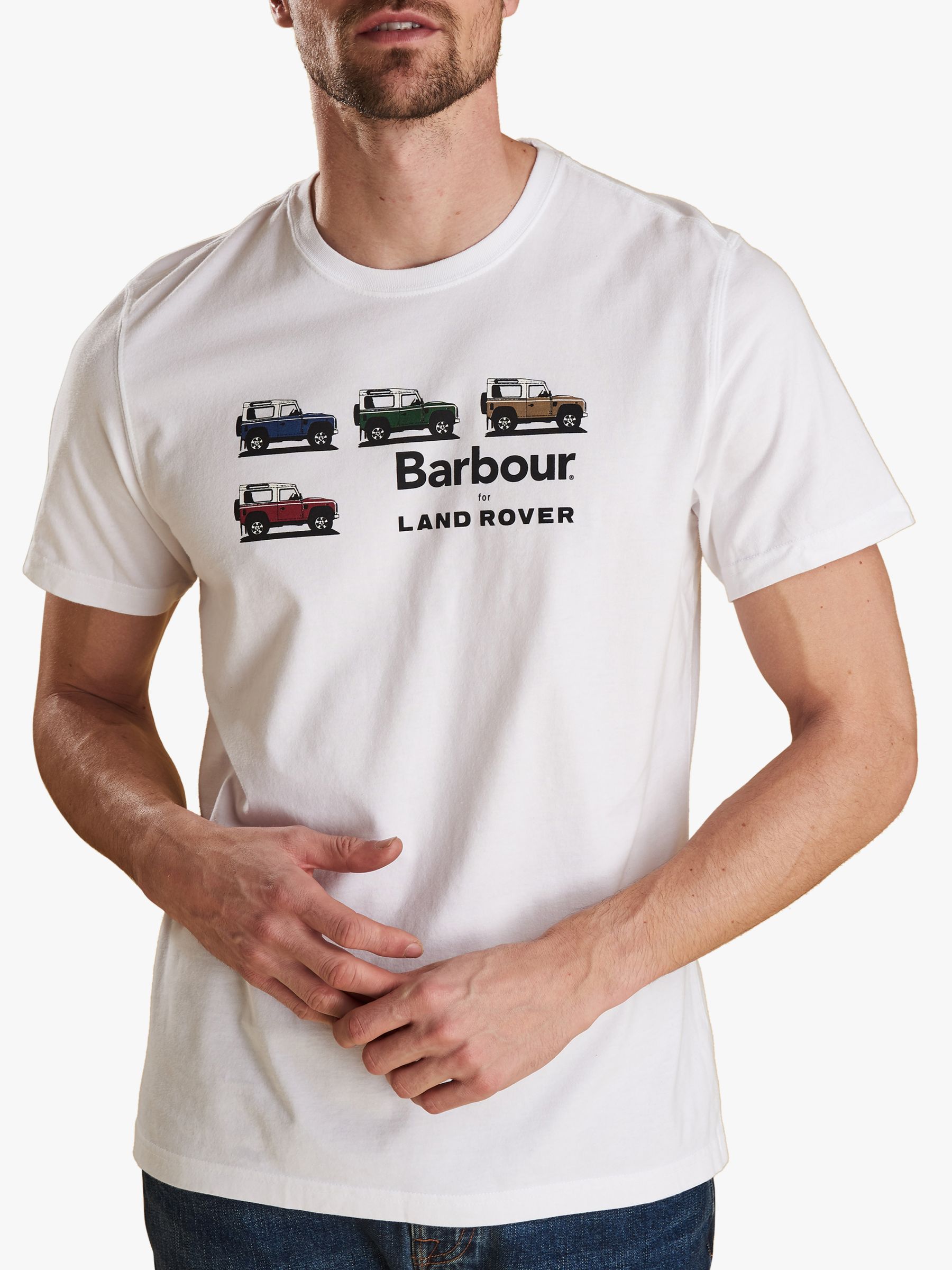barbour land rover t shirt
