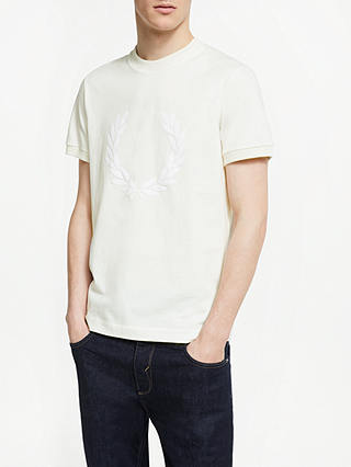 Fred Perry Laurel Wreath Textured T-Shirt