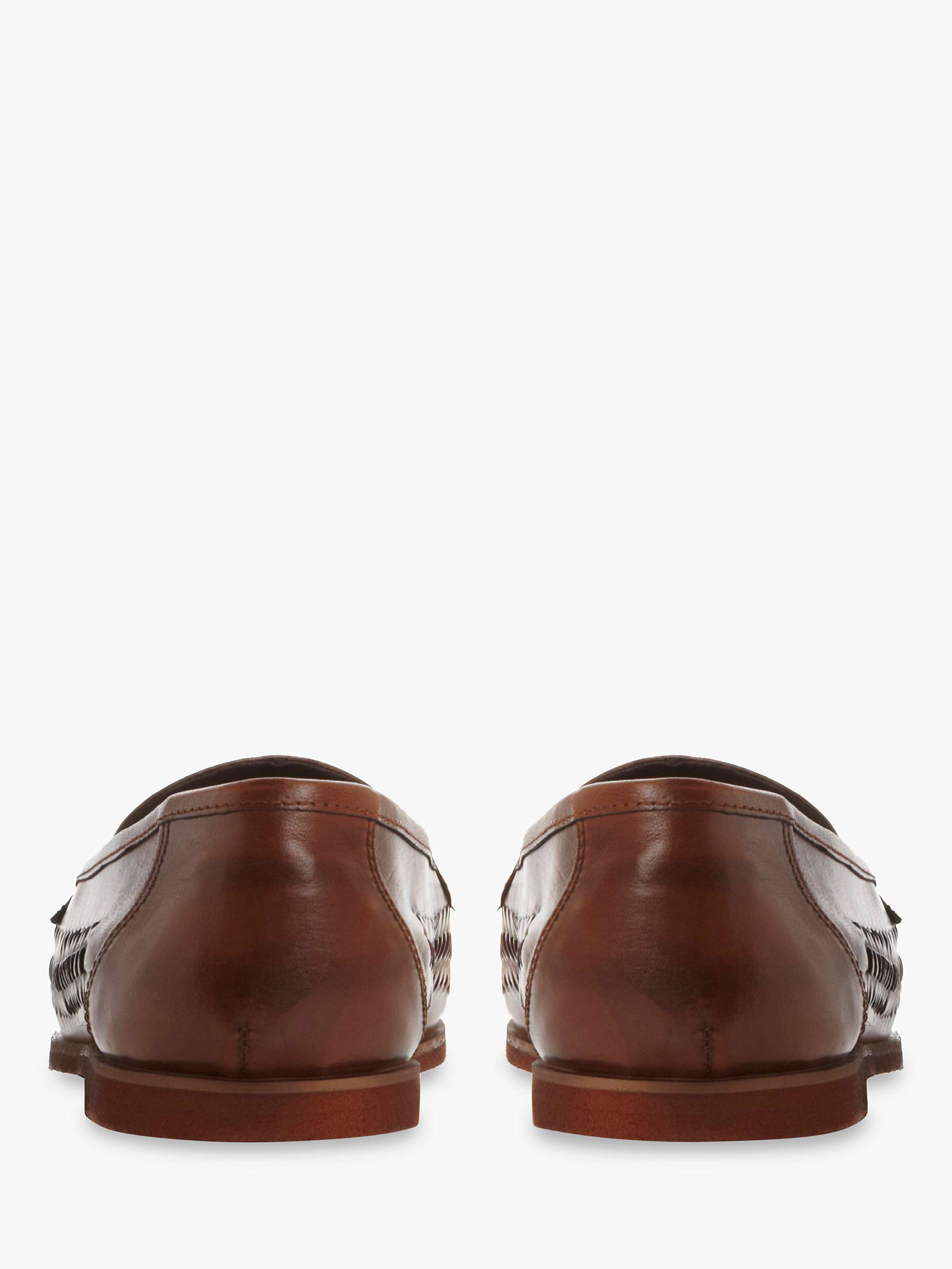 Buy Dune Brighton Rock Woven Leather Loafers Online at johnlewis.com