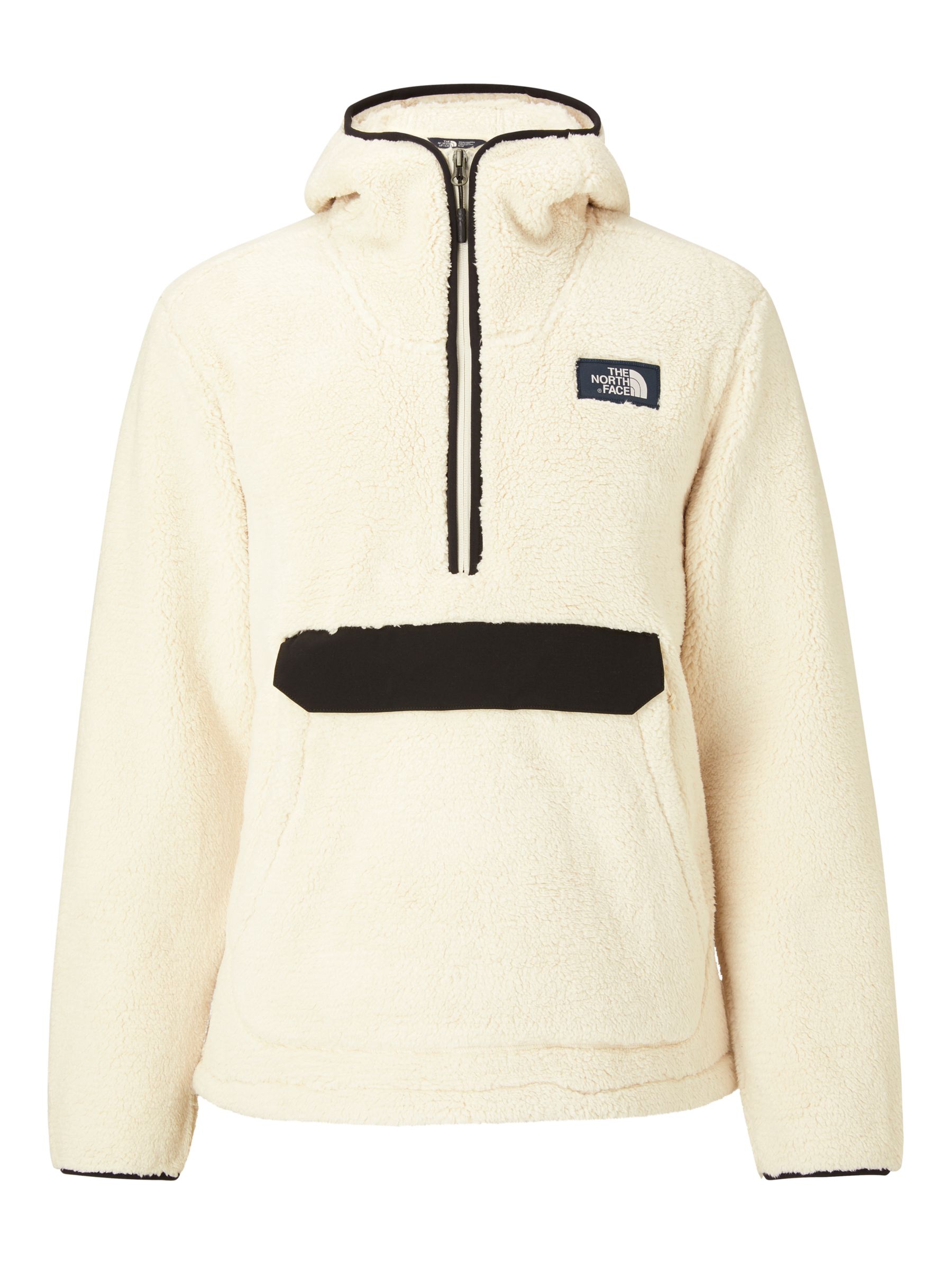 The North Face Campshire Pullover Hoodie, Vintage White/TNF Black at ...