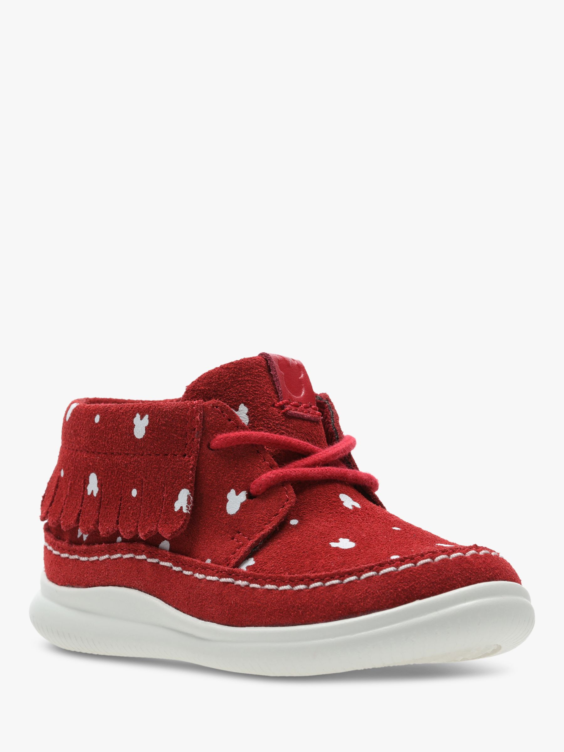clarks minnie mouse trainers