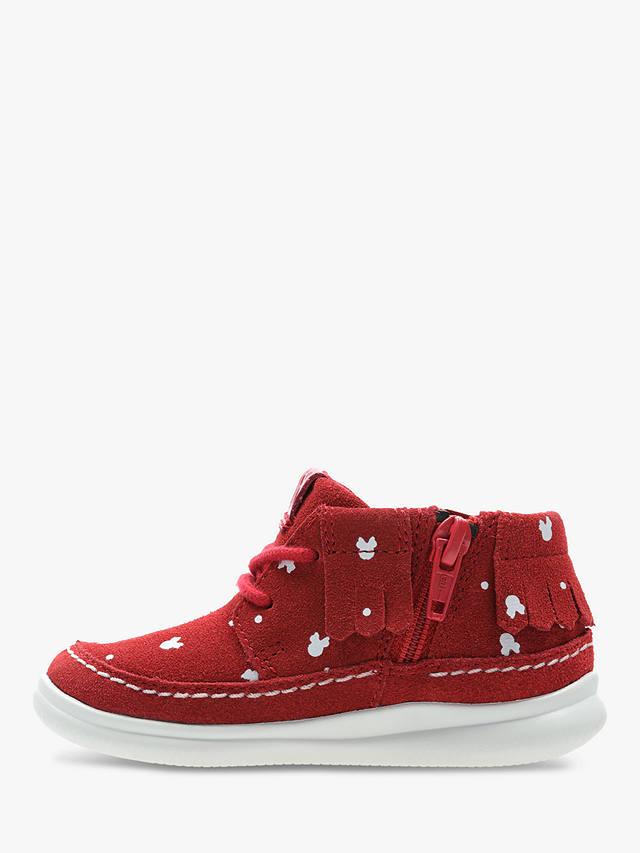 City Polka Details about   'Girls Clarks Doodles' Disney Minnie Mouse 
