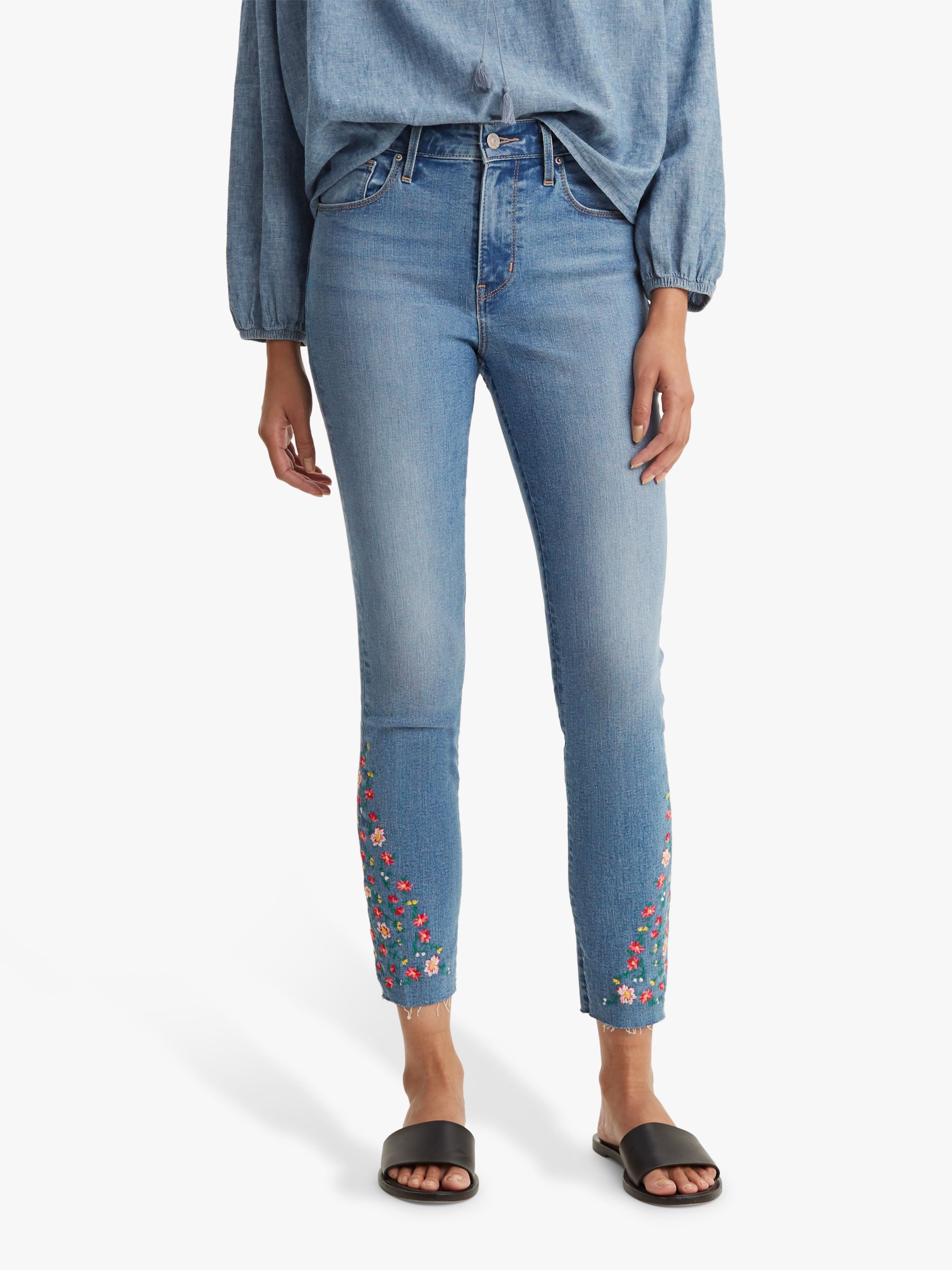 Levi's 721 High Rise Embroidered 