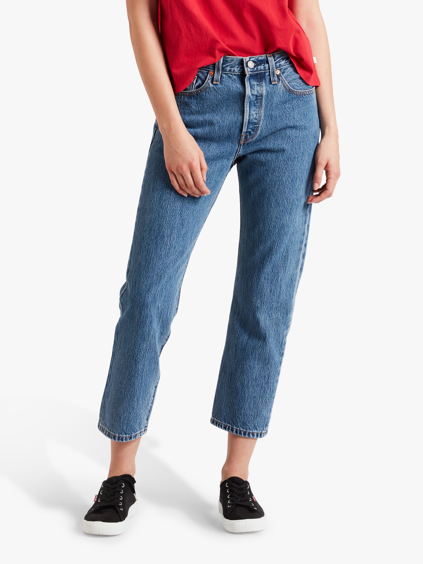 levis original cropped jeans