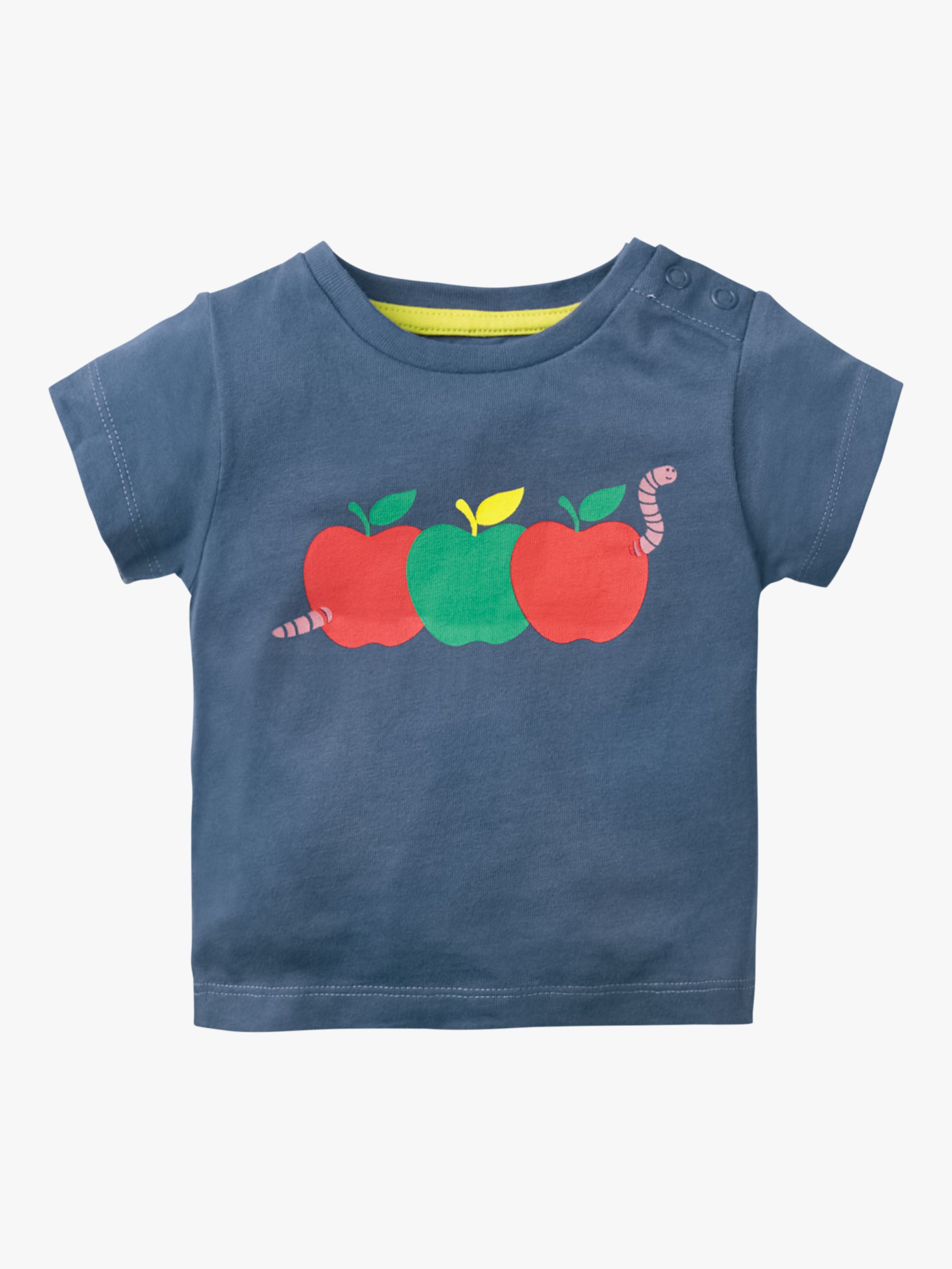 apple print shirt