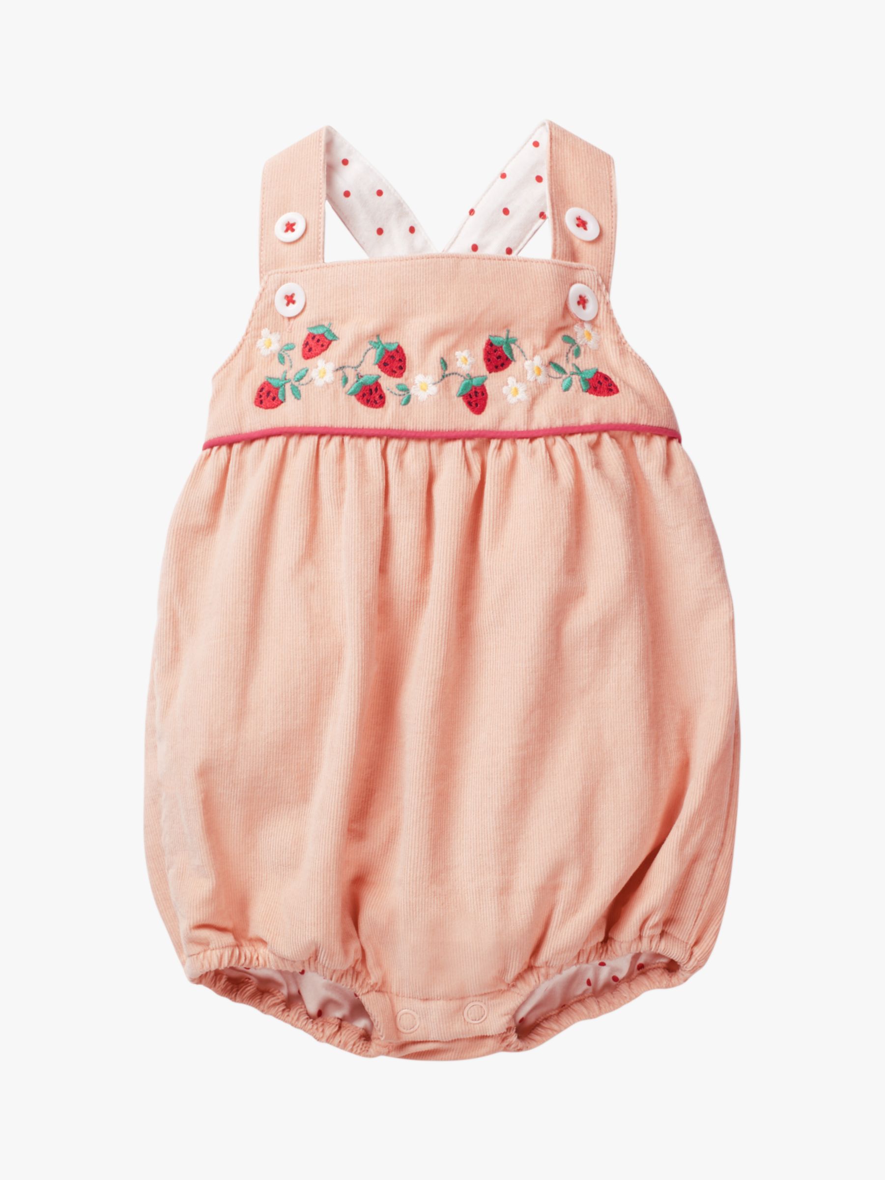 Mini Boden Baby Strawberry Embroidery 