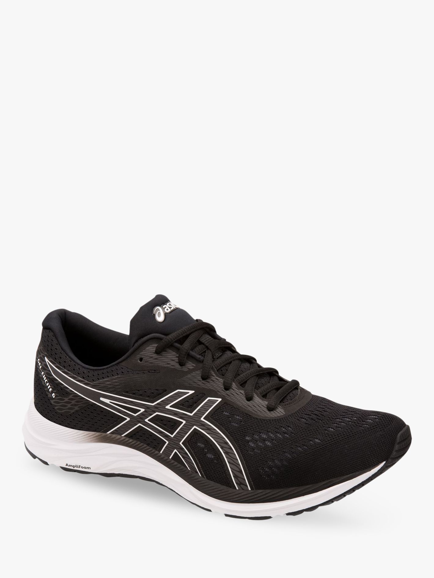 asics shoes black and white